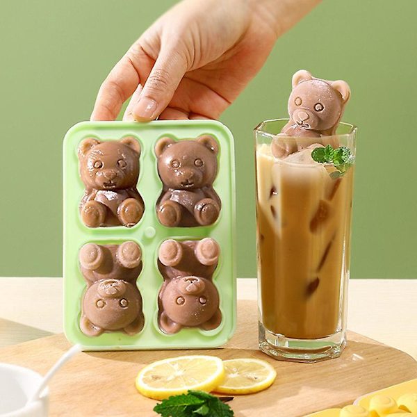 Popsicle Cube Tray. Silikone. Med låg. Perfekt til sport og vandflaske gaver