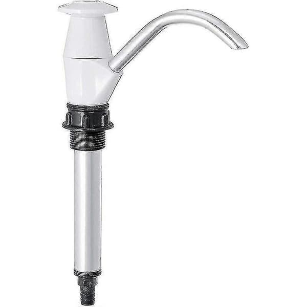 Handpressad vattenpump för husvagn/campingdiskho, dubbelverkande