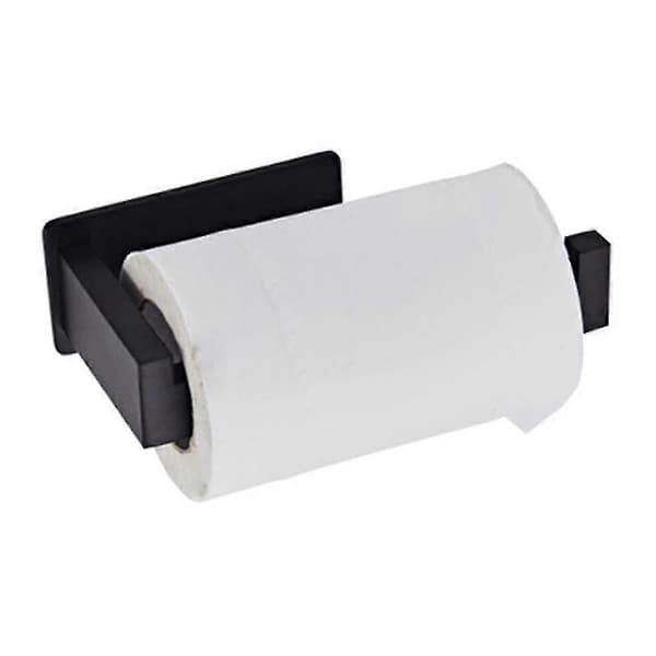 Toiletpapirholder selvklæbende papirholder rustfrit stål ingen boring nødvendig