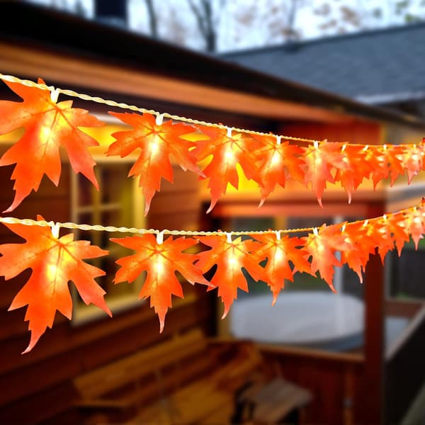 Høstfe-lys, 3m 20 LED Halloween Fe-lys