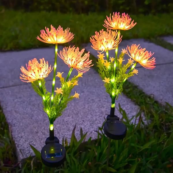 LED-aurinkokäyttöinen simuloitu lyhty, puutarhanurmilamppu