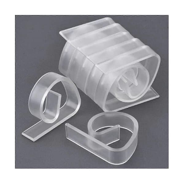 Picnic dugklips plastik transparent dugklips, egnet til køkken restaurant dugklips