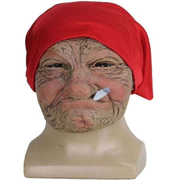 Halloween skrekkmaske, 1 stk