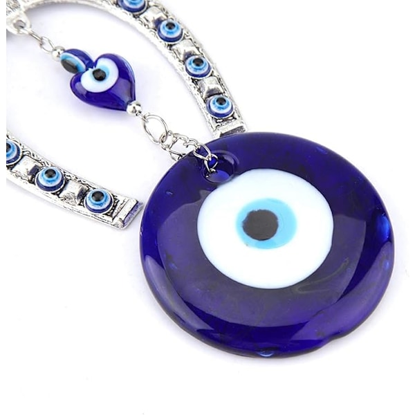 Blå ornament amulett anheng bildekorasjon