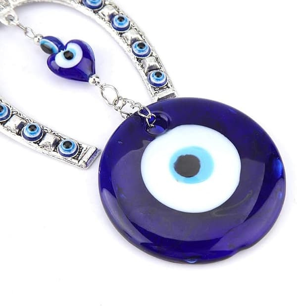 Sininen pahan silmän koru amuletti riipus auton koriste
