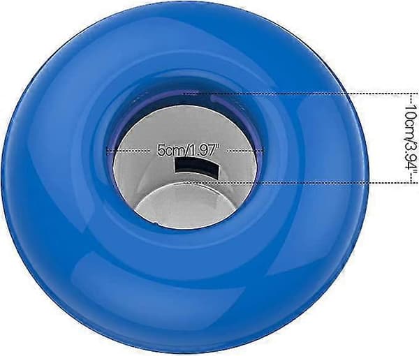 Flydende klor dispenser, pool diffuser, 12cm/5in diameter justerbar flydende doseringsenhed, indendørs/udendørs jacuzzi pool tilbehør