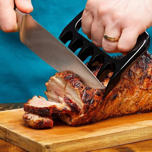 Kløer til at trække svinekød fra hinanden, fuldsolide kløer til at trække svinekød fra hinanden, grill, røget kløer til kød, grilltilbehør til røget kød, opdatering