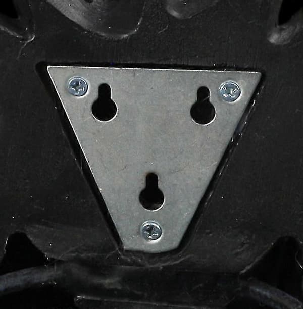 Drage dørring 23,5 cm (svart (1 stk))