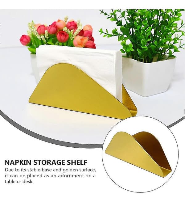 Vertikal serviett holder i rustfritt stål – Elegant stativ for bord/bar/restaurant