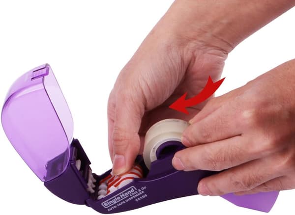 Automatisk teipdispenser, lilla