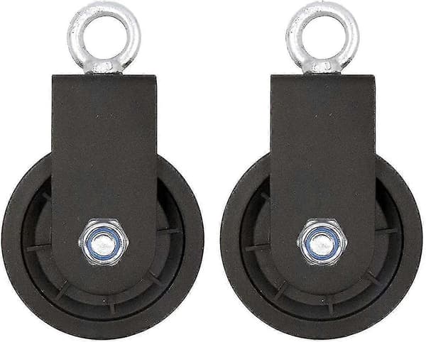 90mm 360° Kabeltrissa – DIY Lyft-/Draghjul för Gym/Utrustning
