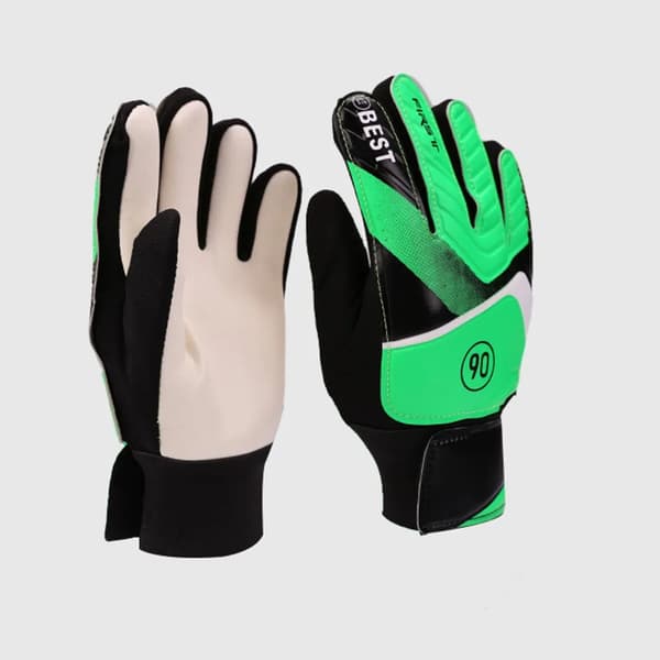 Barnehansker for keeper, grønne, størrelse 7
