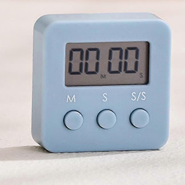 Simpel firkantet digital køkken timer nedtælling tidsstyring alarm ur