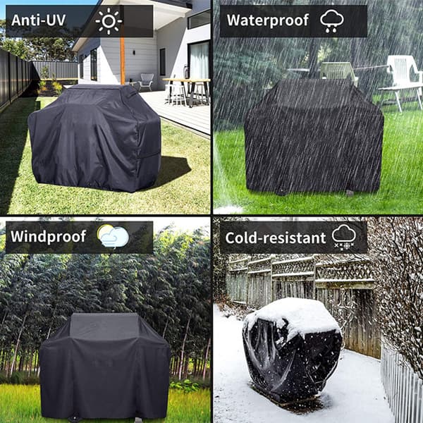 147×61×122 cm BBQ Grillin Suojus – Säänkestävä Sade Pöly Peite Ulkokäyttöön
