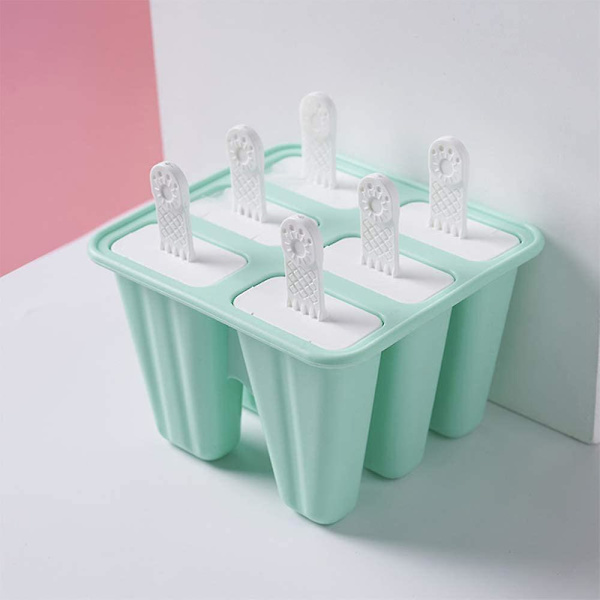 15 iskubforms, 2-pack stor silikon iskubbehållare med lockgåva