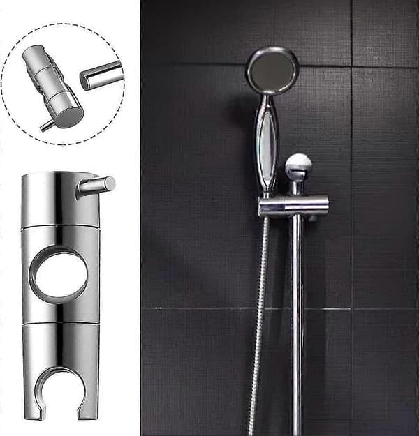 Brusehovedholder, erstatningsbrusehovedholder, badeværelsesglidebøjle (størrelse: 20 mm)
