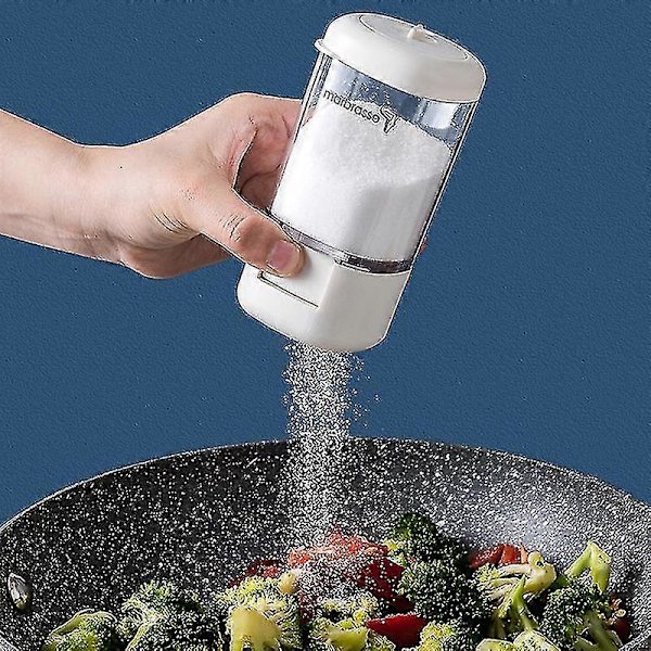 Tryck-typ kryddflaska, hushållskök salt- och MSG-kryddburk