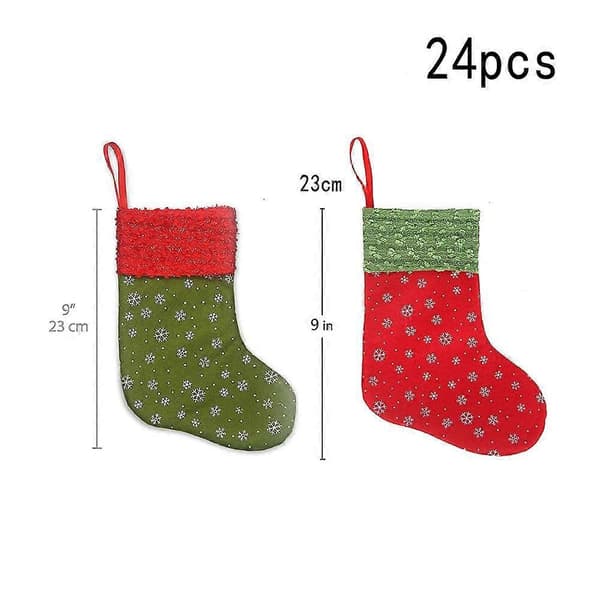 Julstrumpor, juldekorationer, julklappar