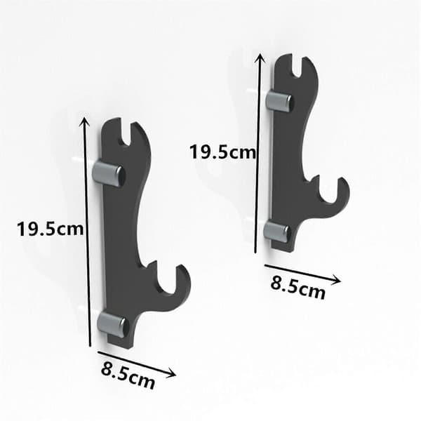 Akryl skedeholder sværd rack vægmonteret display stand