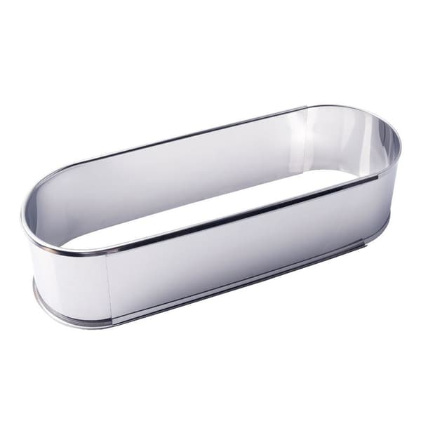 Justerbar Oval Brødform i Rustfritt Stål – Jule-/Brødkakeform for Helårs Baking