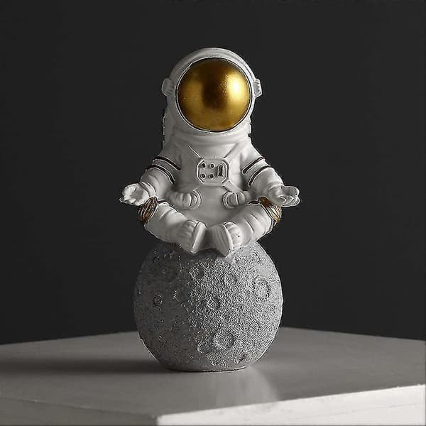Astronaut Statue Skulptur Rommann Statue Skrivebordstilbehør Barn Gutter