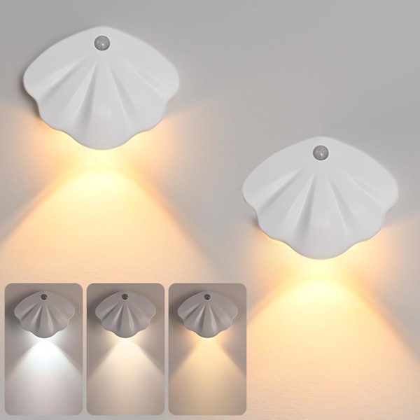 Motion detector lights, rechargeable interior wall lights