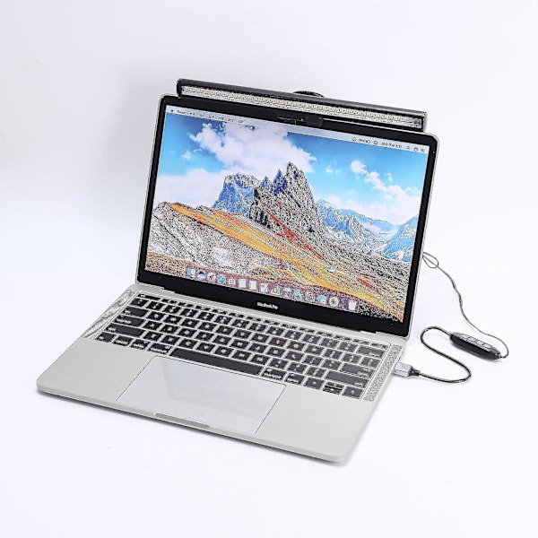 E-leselys for bærbare datamaskiner, USB-drevet kontorlys