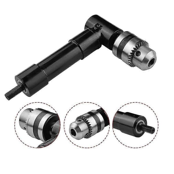 90° Rätvinklig Borrchuck – 1-10mm Nyckellös Hörnadapter