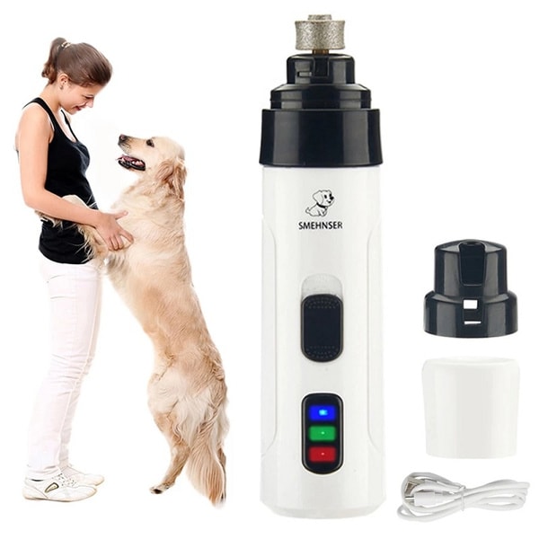 Elektrisk hundklosax för slipning av hundklor