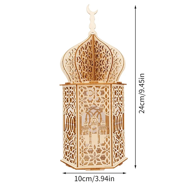 Dekoration, dekorativa lampor, lyktor, LED DIY-lampor, LED-nattlampor, 24x10 cm