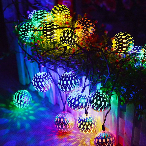 40 LED Stjerne Gardinlys, Julevindusdekor