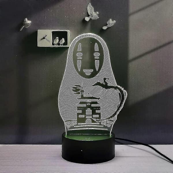 Chihiro og Heksene Faceless Man LED Anime Lys