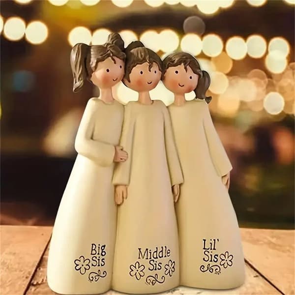 De tre søstres statue - en gave af venskab.