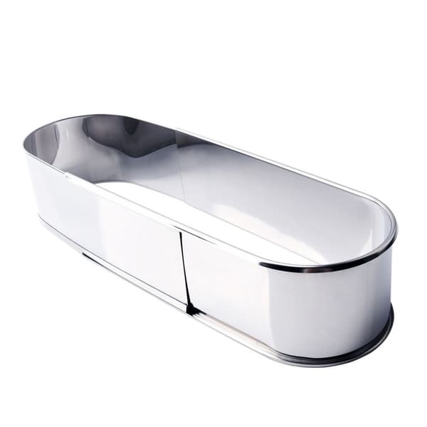 Justerbar Oval Brødform i Rustfritt Stål – Jule-/Brødkakeform for Helårs Baking