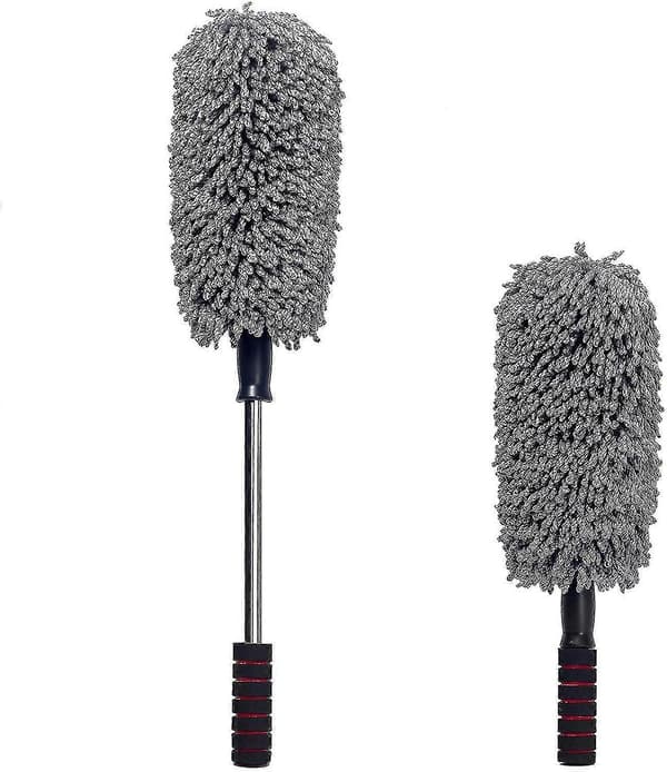 Bil Dammtorkare Exteriör och Interiör 3-Pack, Bästa Mikrofiber Multi-Purpose Bilrengörare