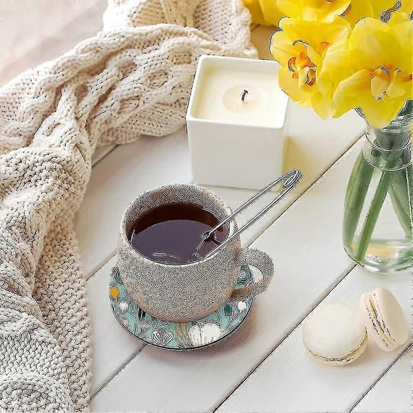 50 stk. Sublimationsblanke coasters, kompatible med gør-det-selv-håndværk, trykning af vinyl