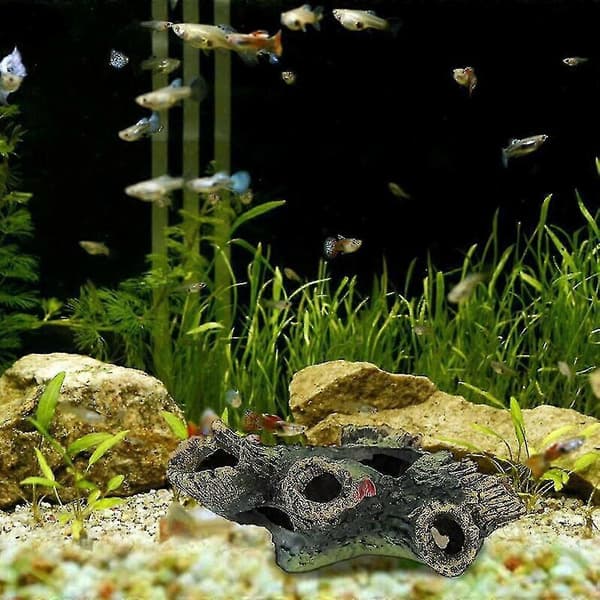 Harpikstreestammer, drivved, akvariumpynt, dekorasjonstilbehør til akvarium