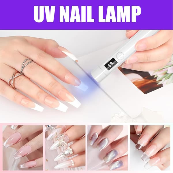 Uppladdningsbar mini nagellampa, nageltork