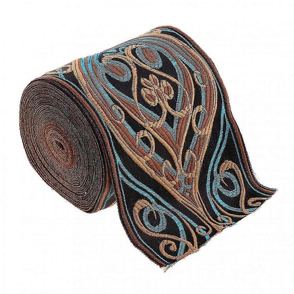 Jacquard-nauhakoristeompeluteippi ompelukäsitöihin, 10 cm