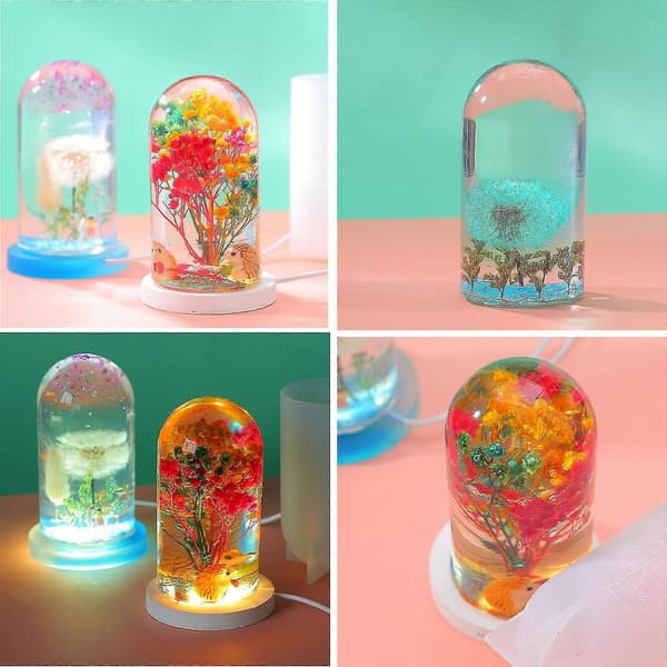 Natlampe epoxy resin form lampe silikone form natlampe form rund form
