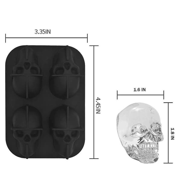 2-pack 37 Håls Isbitsform med Spillskyddslock, BPA-fri Återanvändbar Isbitsform Present