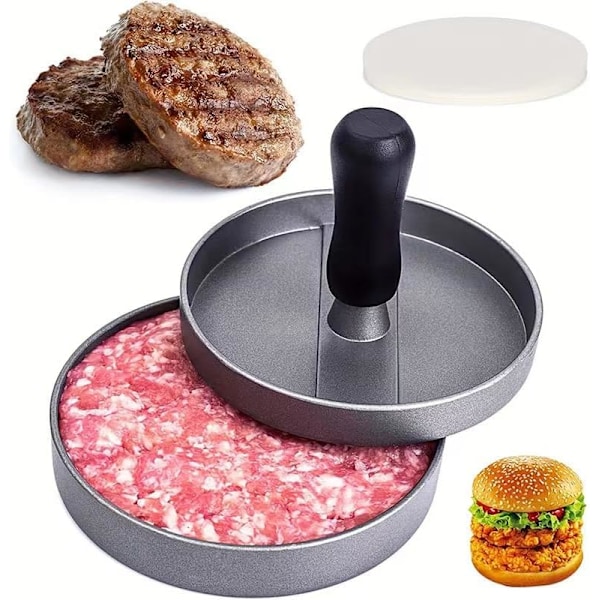 Round burger molds, meat presses, kitchen tools