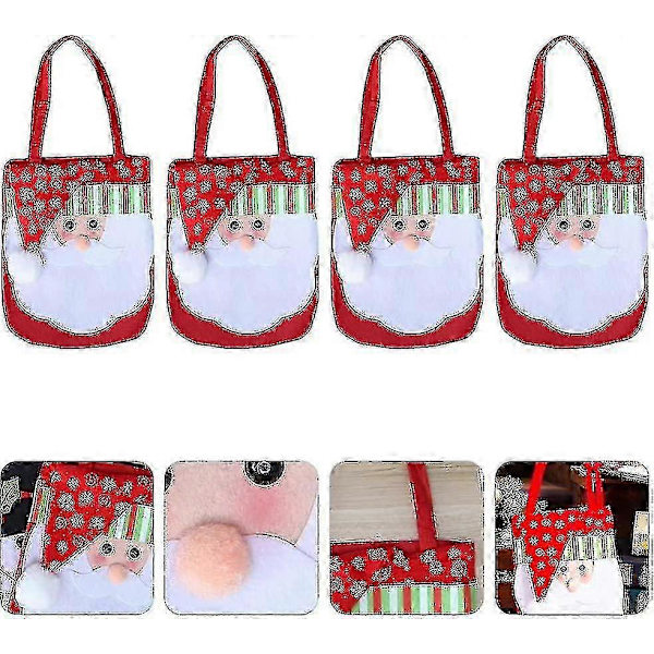 Julkassar, jultomtepresentpåsar, julgodispåsar, julkalaspåsar