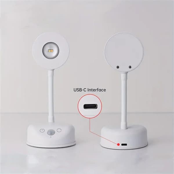 LED vegglampe, trådløs veggmontert sensor nattlys
