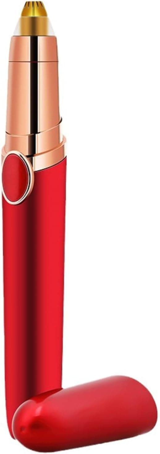 Elektrisk epilator, genopladelig, rød