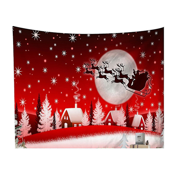 Julbonad polyester stor storlek julelement 001