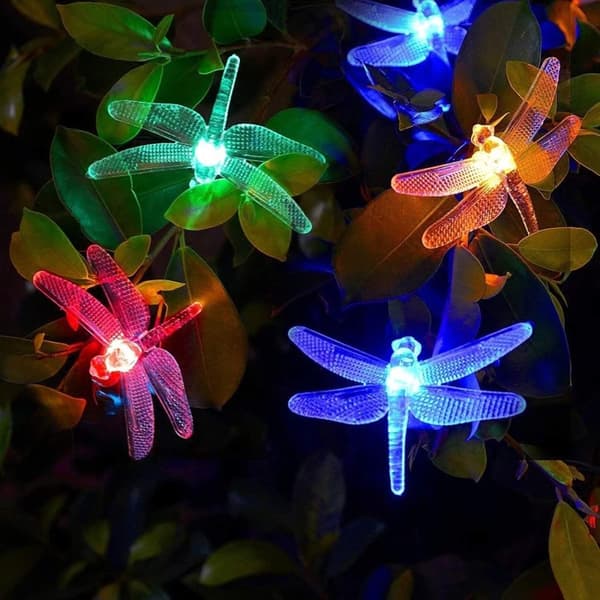 LED Sommerfuglelys, Udendørs Havedekoration