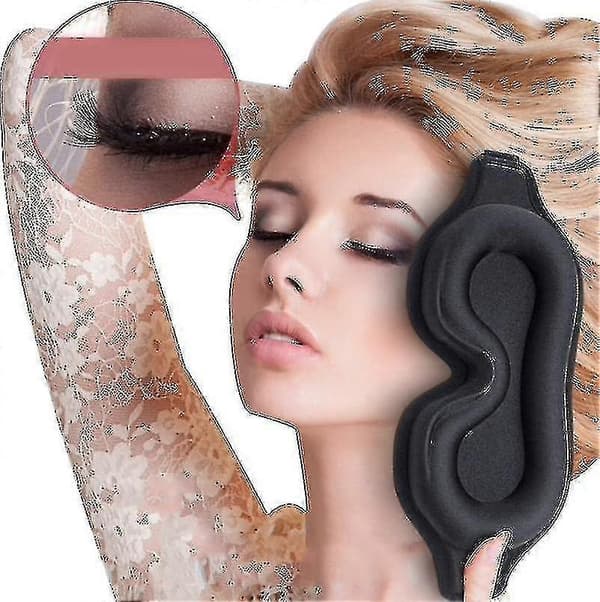 Sovmask Perfekt Sovmask 3D Ultra Mjuk Hudvänlig Ögonmask