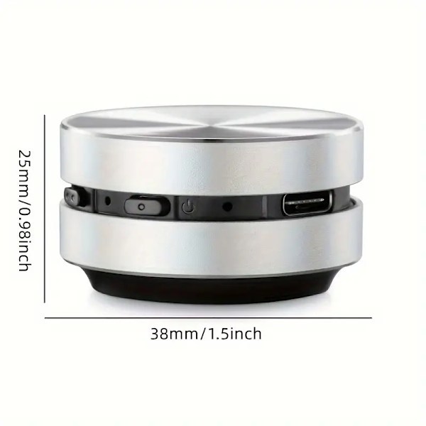 Magneettinen kannettava stereokaiutin langaton mini Bluetooth-stereokaiutin
