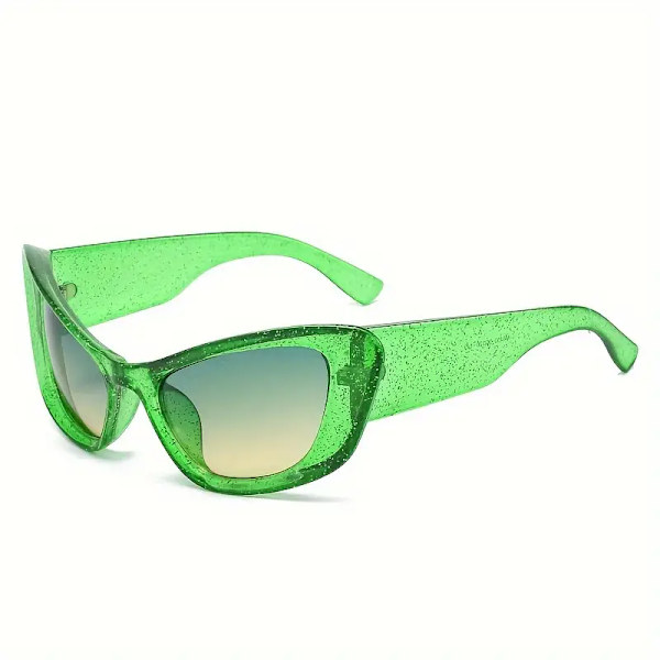 Damemode store ramme cat-eye solbriller